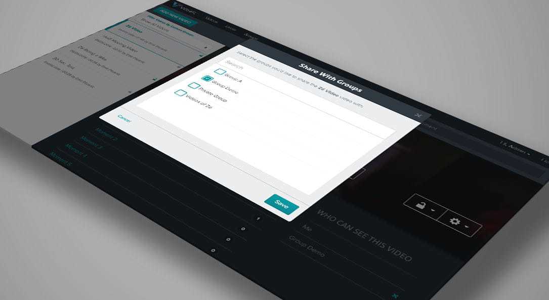 Create User Groups in Vosaic Connect